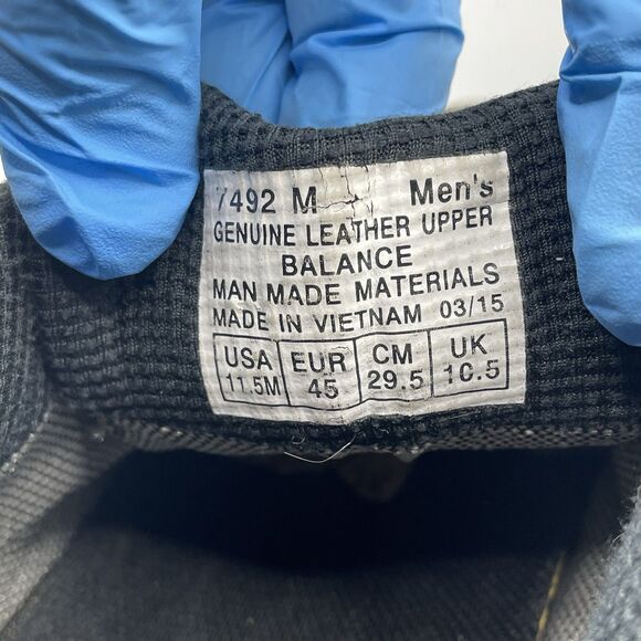 Vasque Breeze Hiking Shoes Men's Size 11.5 Low Top Gore-Tex Green Activewear - Picture 6 of 8